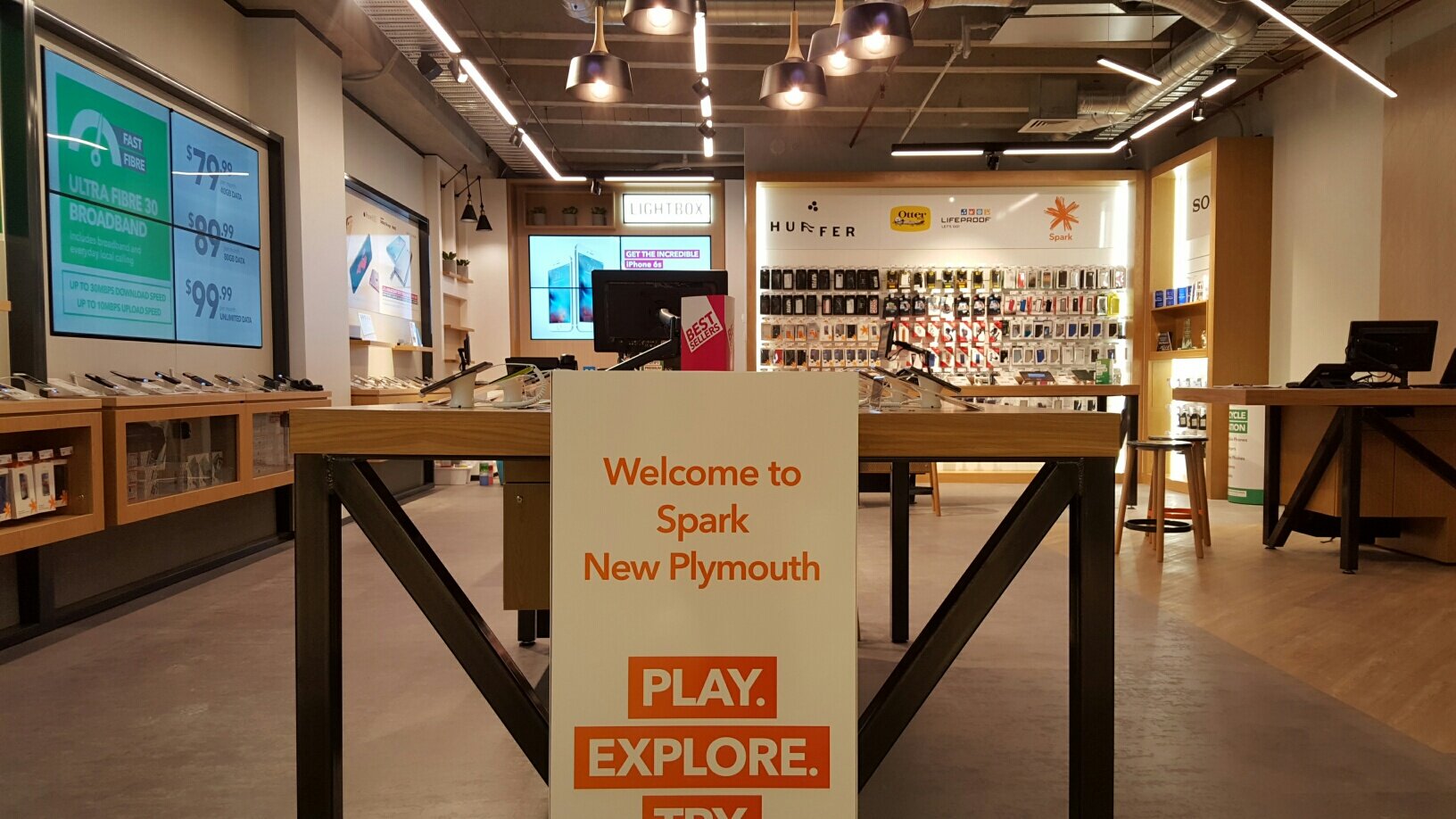 Spark New Plymouth New Store