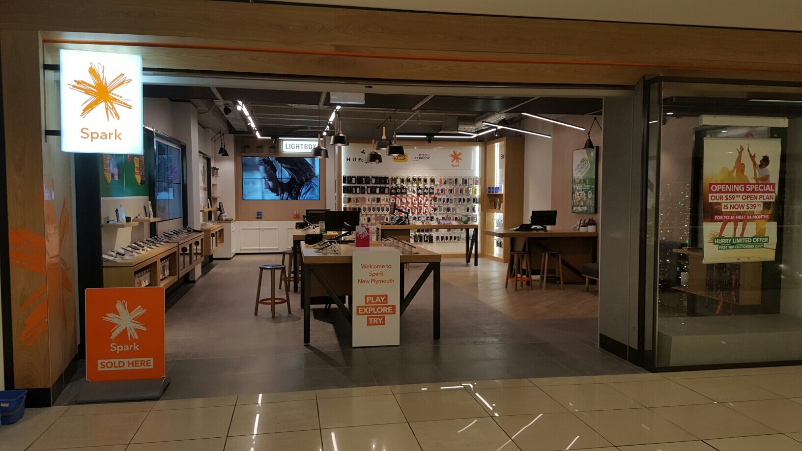 Spark New Plymouth Store